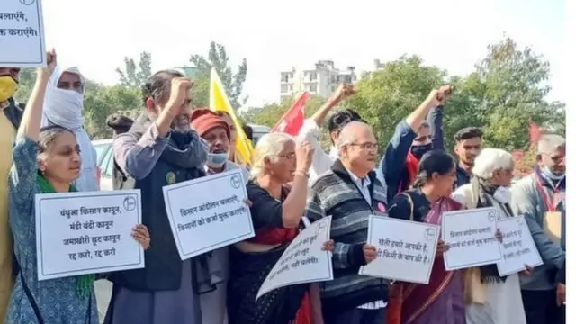 शेतकरी, आंदोलन, उपोषण, पंजाब, हरियाणा