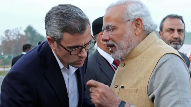 मोदी, उमर अब्दुल्लाह