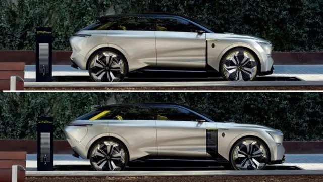 با افزایش طول ماشین جا برای قرار دادن باتری‌های بزرگ‌تر باز می‌شود