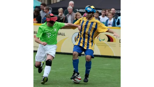 حقق فريق ماربورغ لكرة القدم للمكفوفين نجاحا كبيرا على مر السنين