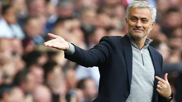 โชเซ มูรินโญ ผู้จัดการทีมแมนเชสเตอร์ยูไนเต็ด