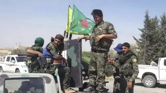 نیروهای یگان‌های مدافع خلق کرد