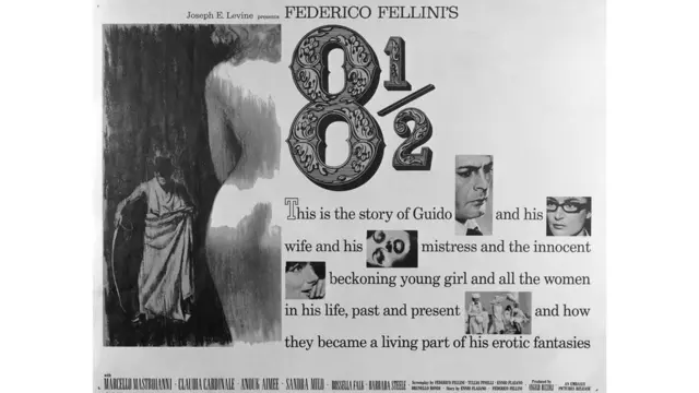 Афиша фильма "8 ½"