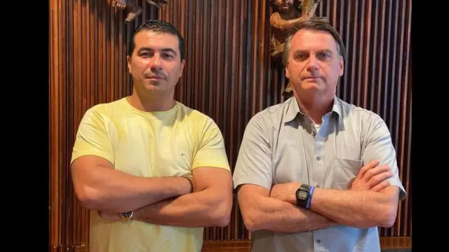 Deputado Luís Miranda e Jair Bolsonaro