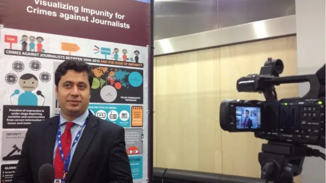 نجیب شریفی رئیس کمیته مصونیت خبرنگاران افغانستان در مورد وضعیت رسانه ها و خبرنگاران ابراز نگرانی کرد