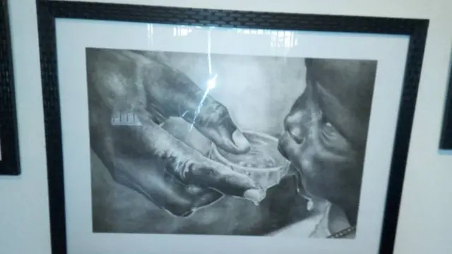 L'un des tableaux de l'exposition