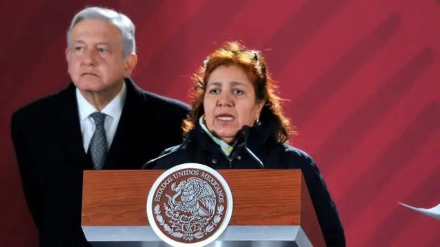 Griselda Triana y AMLO