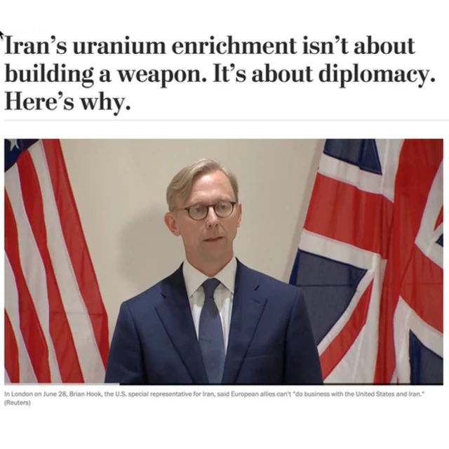 واشنگتنپست غنیسازی اورانیوم فراتر از برجام را بر مخاطبان خود حلاجی کرده