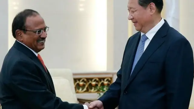 शी जिनपिंग और अजीत डोभाल