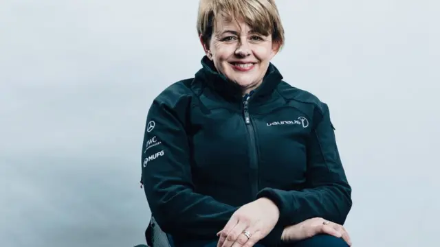 Tanni Grey-Thompson.