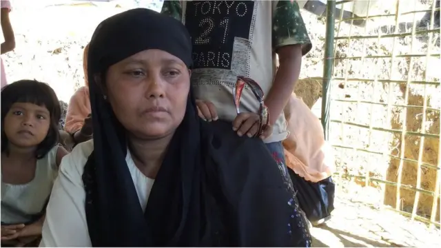 রোহিঙ্গা নারী মাজেদা