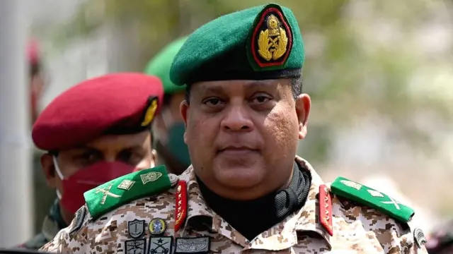 श्रीलंकाई सेना के चीफ़ ऑफ़ स्टाफ़ जनरल शवेंद्रा सिल्वा