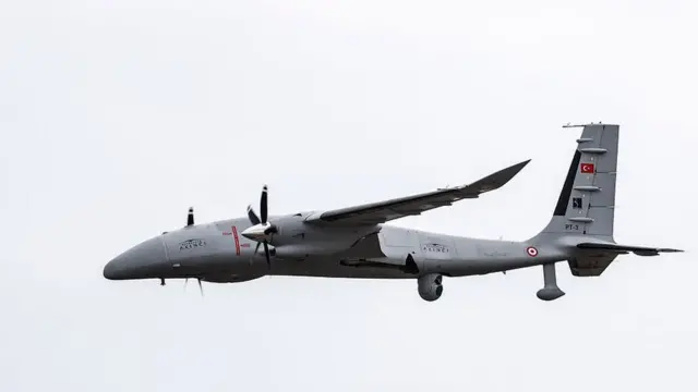 "Акынджы" - дрон с двигателями украинского производства