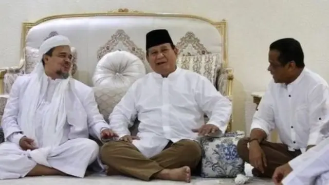 Rizieq Shihab dan Prabowo Subianto