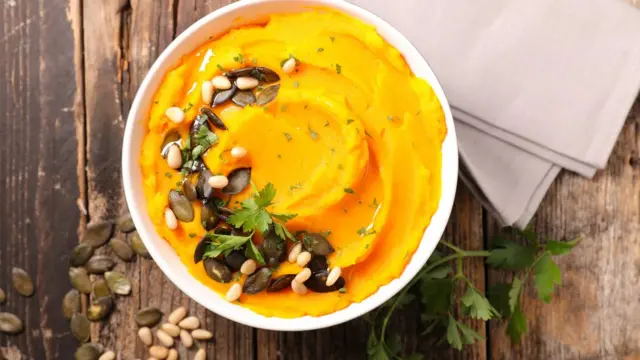 Картофельное пюре с морковью