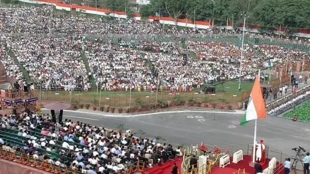 लाल किले से प्रधानमंत्री मोदी का भाषण