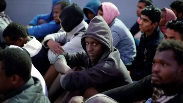 லிபியா அகதிகளும், கைது நடவடிக்கையும்