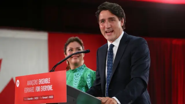 Canada election results Justin Trudeau: Canada Prime Minister still dey power but no get majority