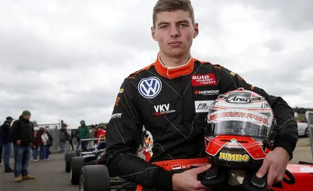 Max Verstappen, pictured in April 2014 at Silverstone