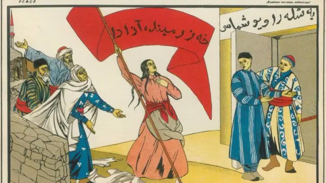 "Освобожденная женщина Востока": советский плакат 1920-х годов