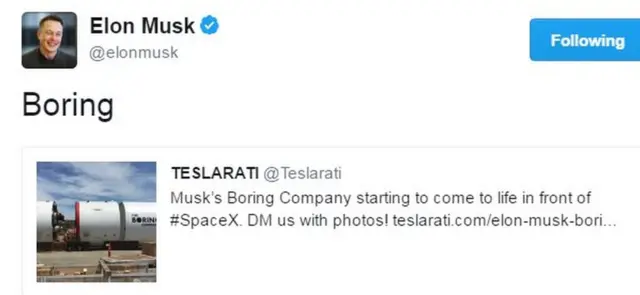 इलोन मस्क का ट्वीट