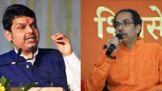 देवेंद्र फडणवीस उद्धव ठाकरे