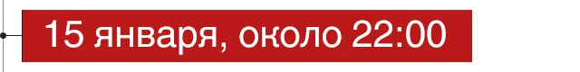 15 января, около 22:00