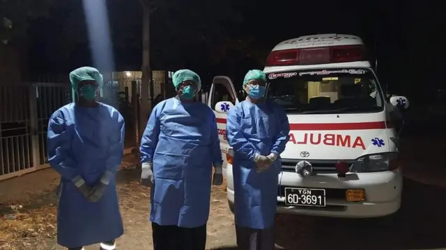 ကျန်မိသားစု ဝင်တွေကို ရန်ကုန်ဝေဘာဂီ ဆေးရုံကို ပြောင်းရွှေ့ခဲ့