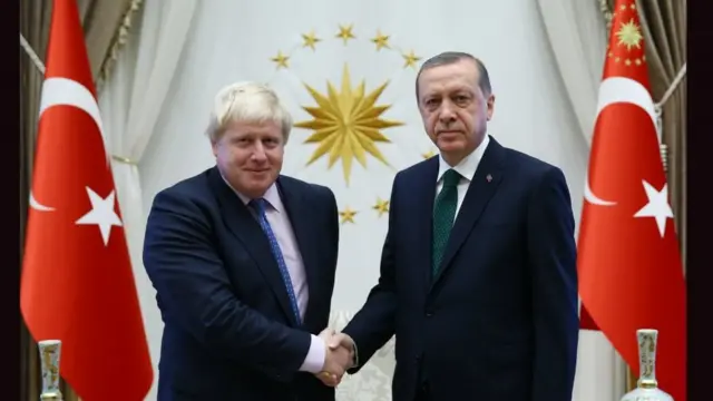 Jonhson ve Erdoğan