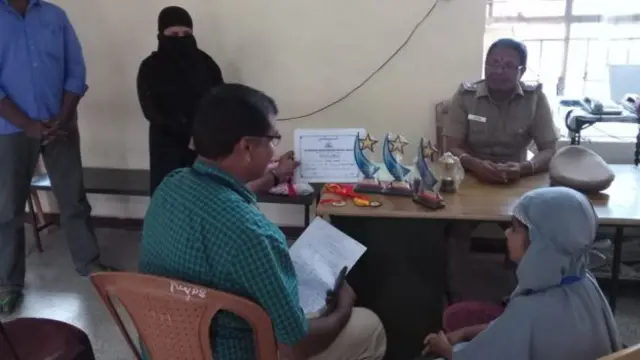 Girl who took his father to the police