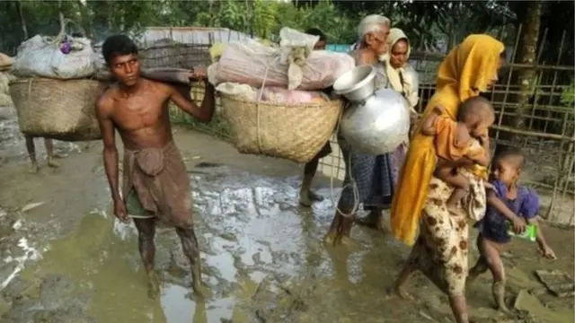 रोहिंग्या मुसलमान, शरणार्थी, बांग्लादेश, म्यांमार