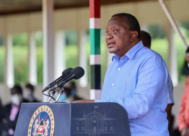 Rais Wa Kenya Uhuru Kenyatta