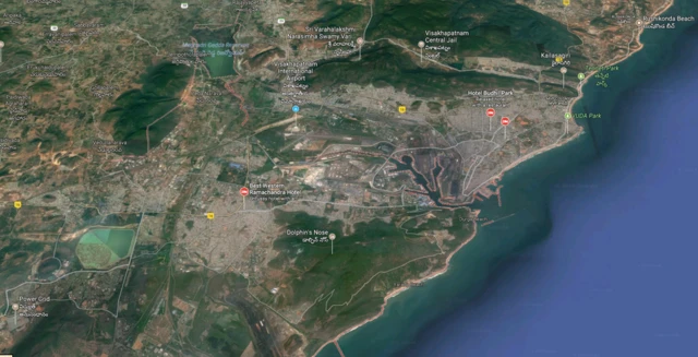 విశాఖపట్నం గూగుల్ మ్యాప్