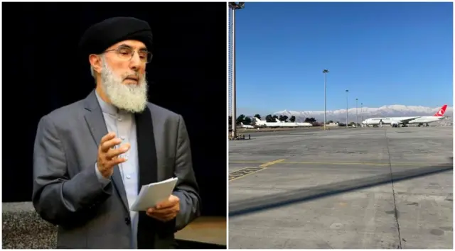 حکمتیار و فرودگاه کابل