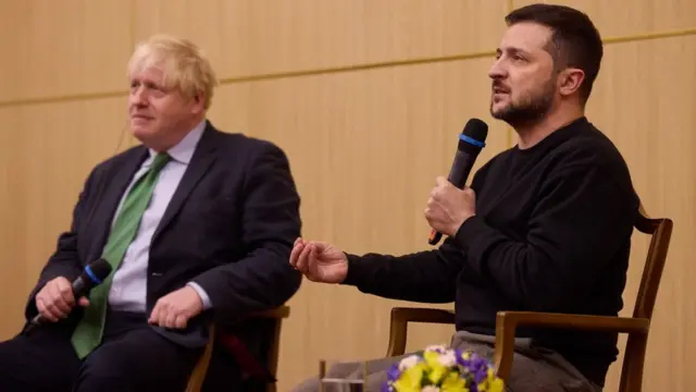 Зеленський і Джонсон