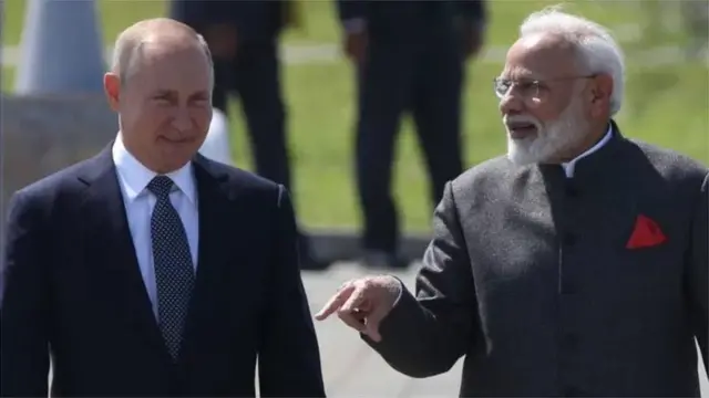 मोदी पुतिन