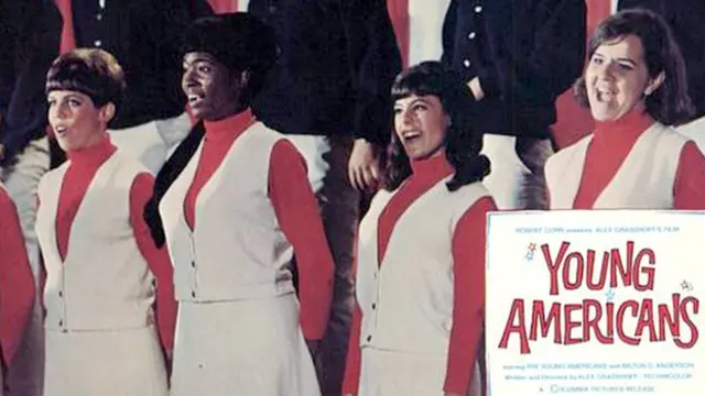 Promotional still from the 1967 documentary Young Americans