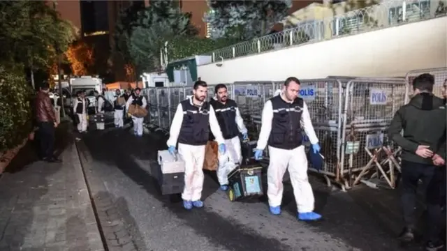 Erdoğan, Kaşıçı, Səudiyyə Ərəbistanı, jurnalistin qətli