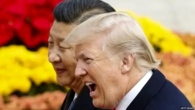 डोनल्ड ट्रंप, शी जिनपिंग