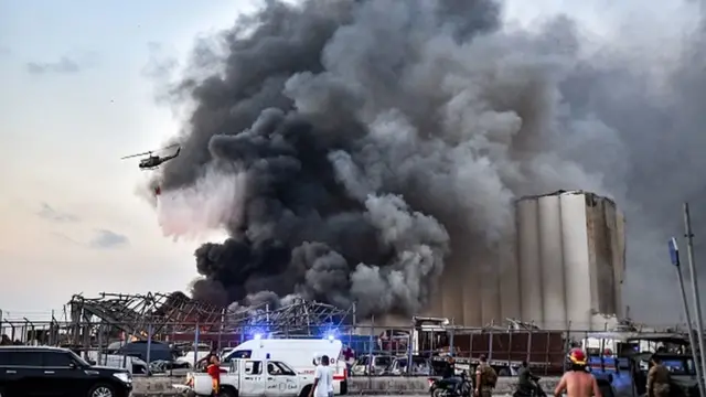 لبنان کې چاودنه