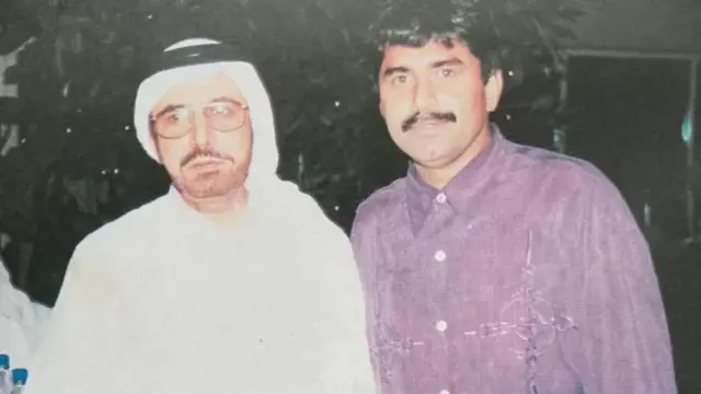 جاوید میانداد اور عبدالرحمان بخاطر (بائیں)