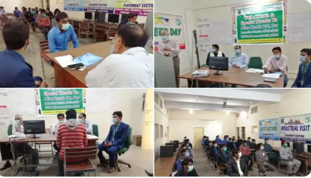 رحیم یار خان کے ٹیکنیکل انسٹی ٹیوٹ میں اٹلس ہونڈا لمیٹڈ کی ٹیم جانب سے انٹرویوز لیے جا رہے ہیں جنھوں نے شیخوپورہ لاہور میں کام کے لیے کل 27 سٹوڈنٹس کو منتخب کیا