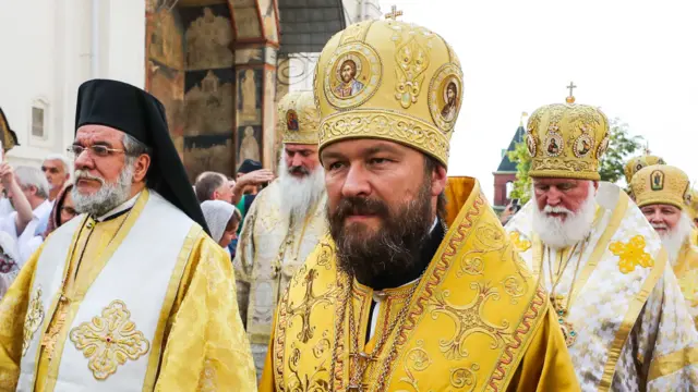 Глава отдела внешних церковных связей РПЦ митрополит Иларион