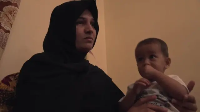 Uzma Haider da yaronta