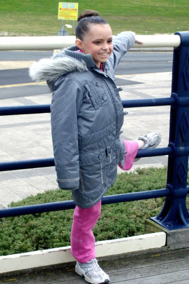 Errin Godwin Whalley a los 11 años (Foto: Errin Godwin Whalley)