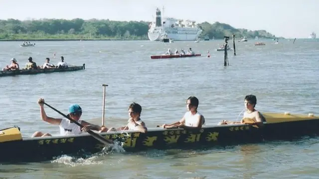 Barcos en el canal