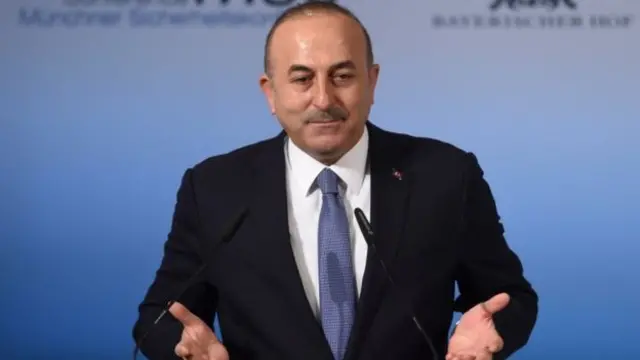 مولود چاووشاوغلو وزیر امور خارجه ترکیه