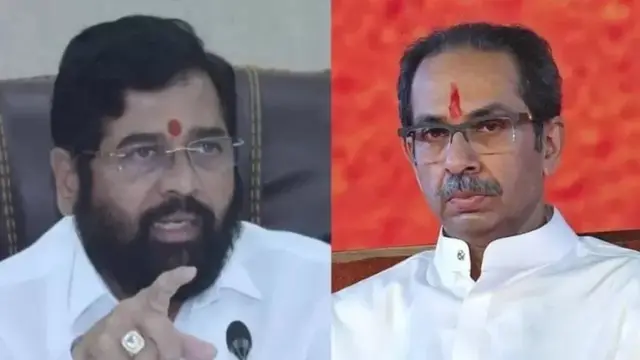 एकनाथ शिंदे उद्धव ठाकरे