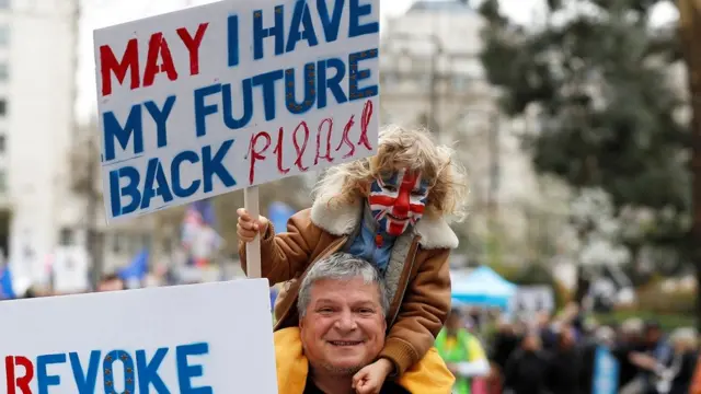 เดินขบวนต้านเบร็กซิท