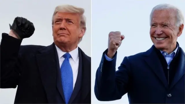 بایدن و ترامپ